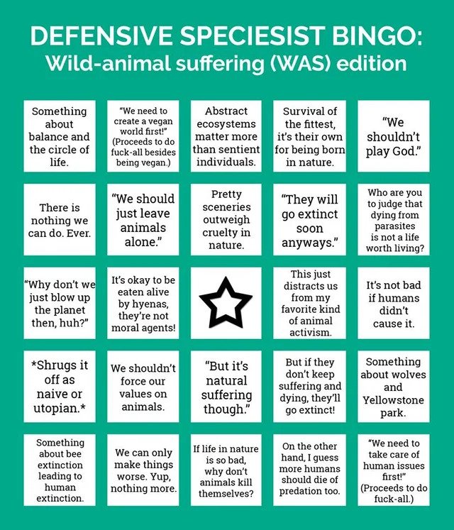 wild animal suffering